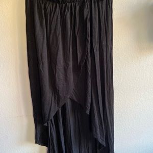 Strapless Black Dress